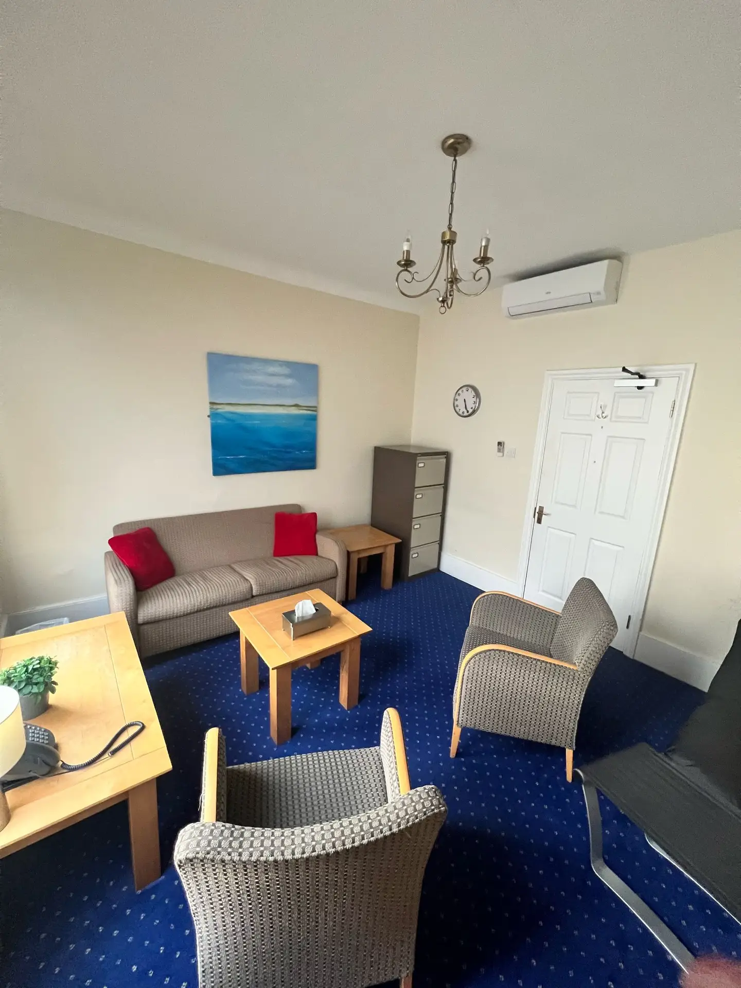 Comfortable Talking Therapy Room